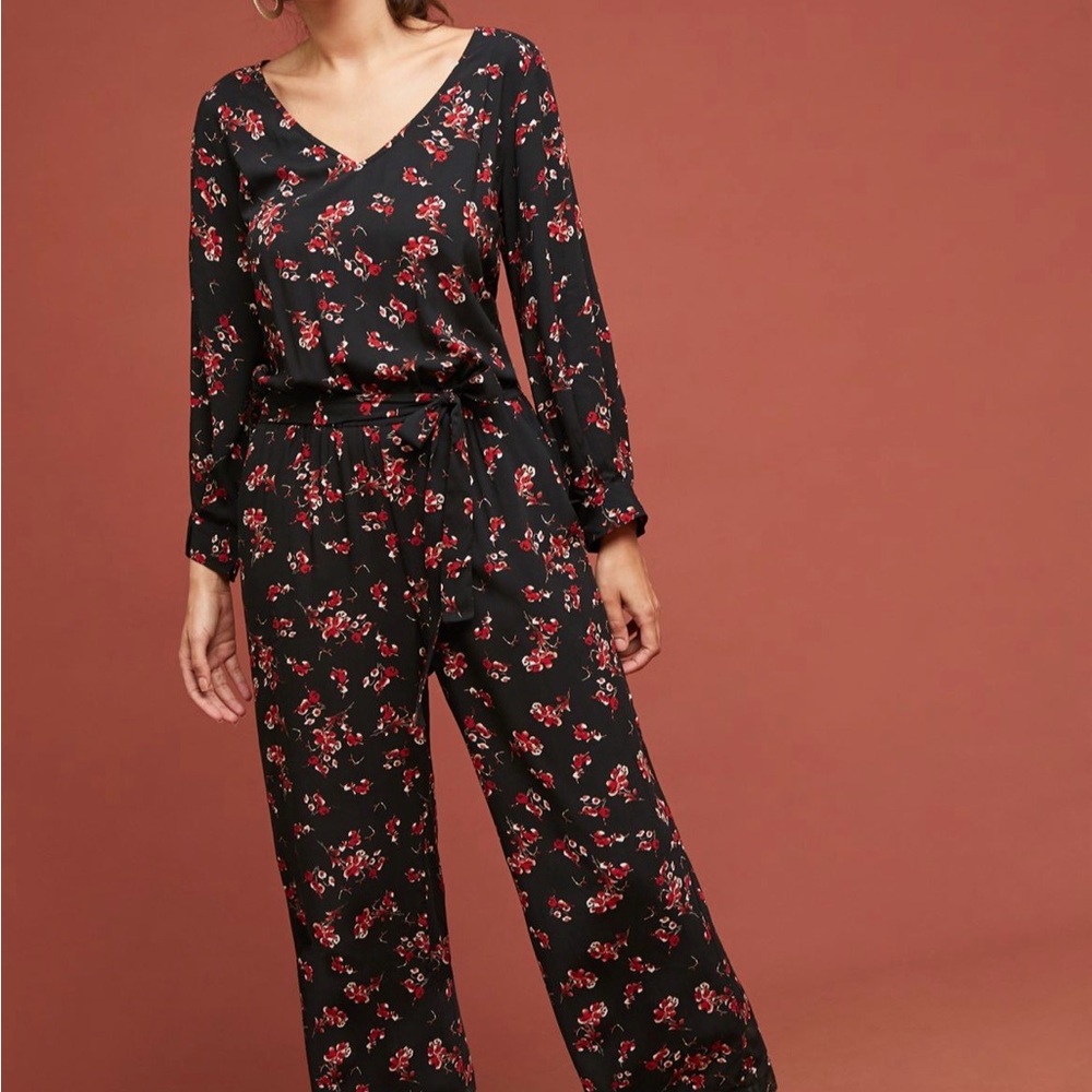 Anthropologie Freddy Floral Jumpsuit